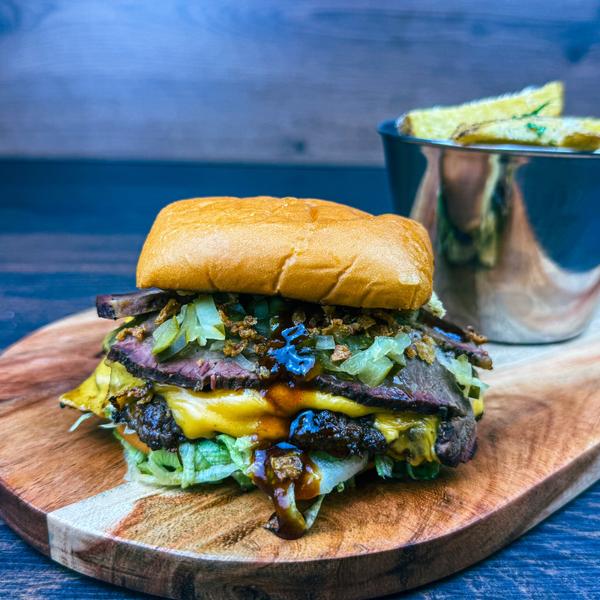Brisket BBQ Smashed Burger
